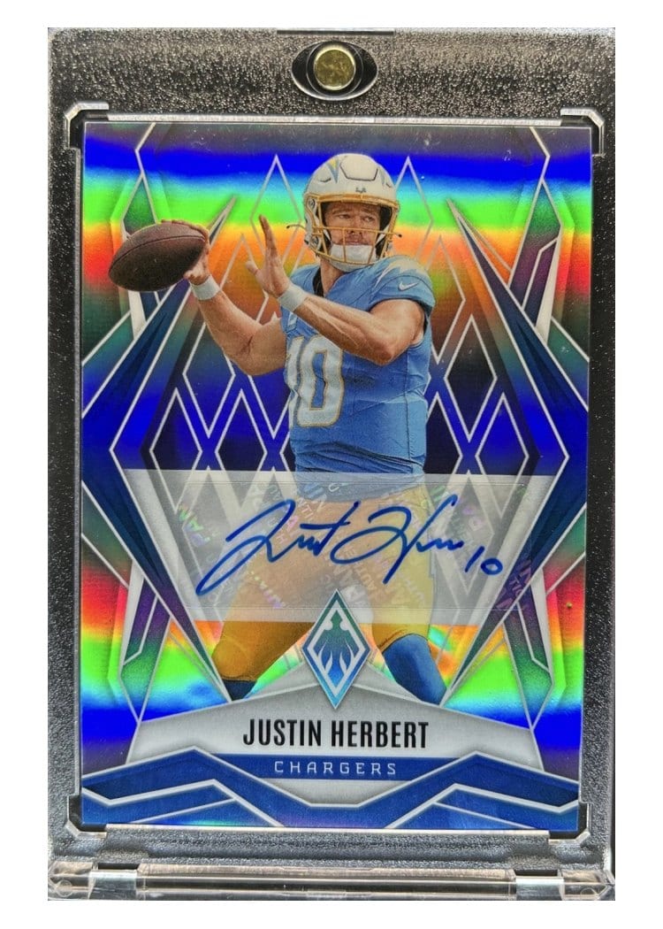 2025 Panini Phoenix Base Set Justin Herbert #58 card