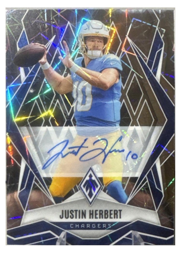 2025 Panini Phoenix Base Set Justin Herbert #58 card