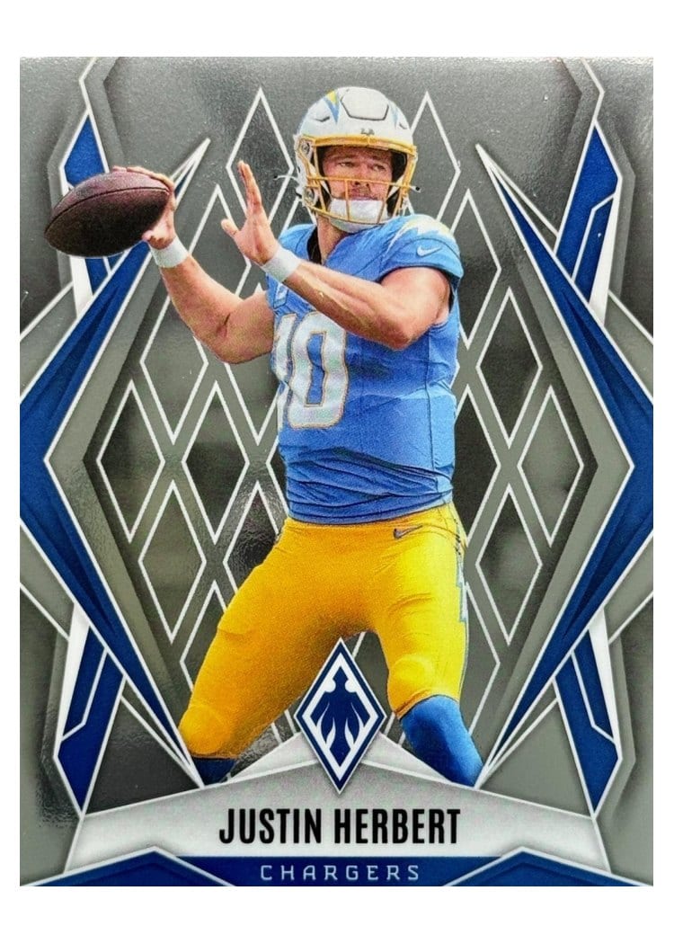 2025 Panini Phoenix Base Set Justin Herbert #58 card