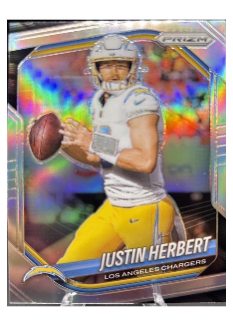 2025 Panini Prizm Base Set Justin Herbert #215 card