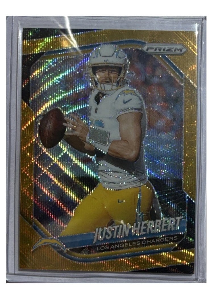 2025 Panini Prizm Base Set Justin Herbert #215 card