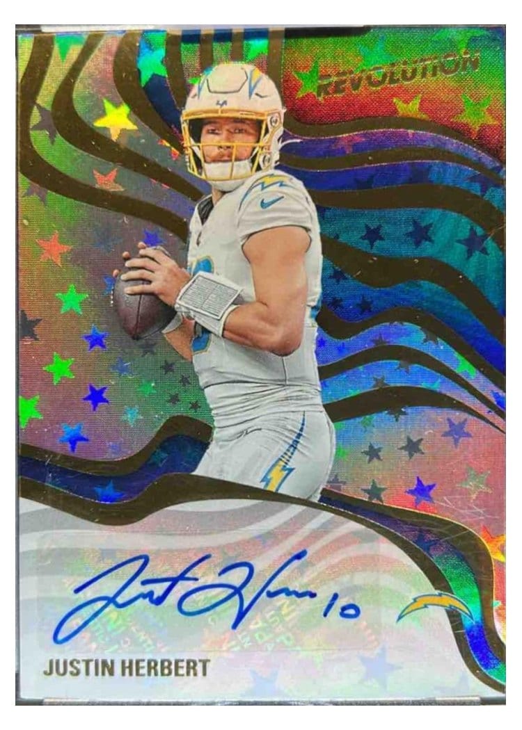 2025 Panini Revolution Revolution Signatures Justin Herbert #2