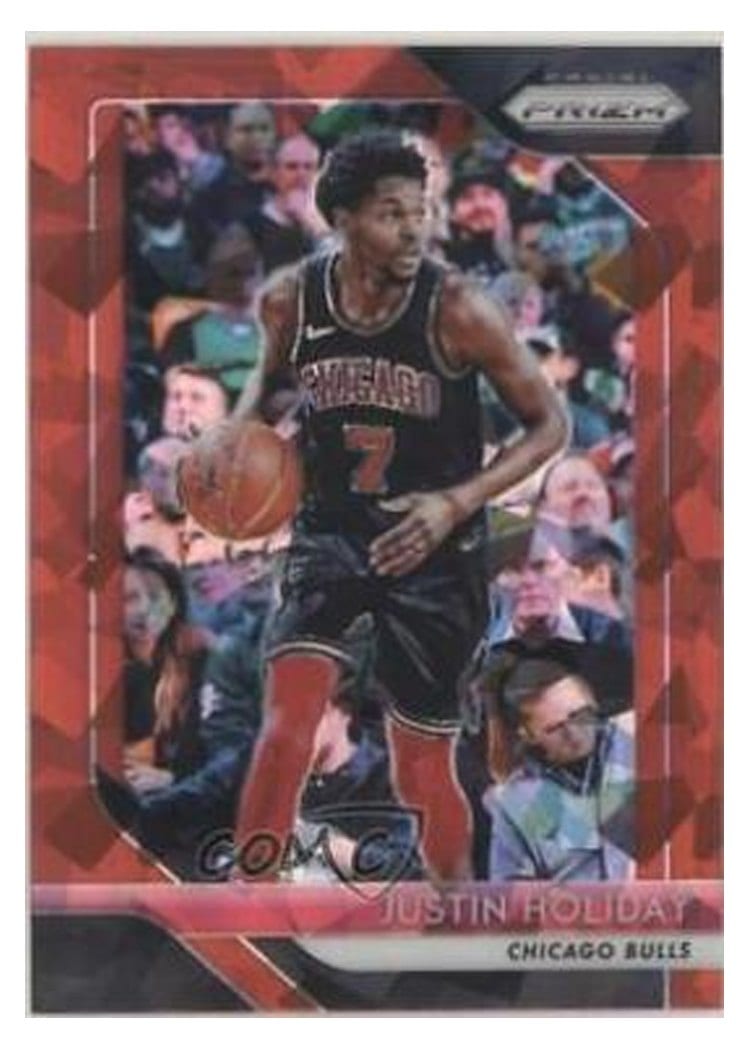 2018-19 Panini Prizm Base Set Justin Holiday #150 card