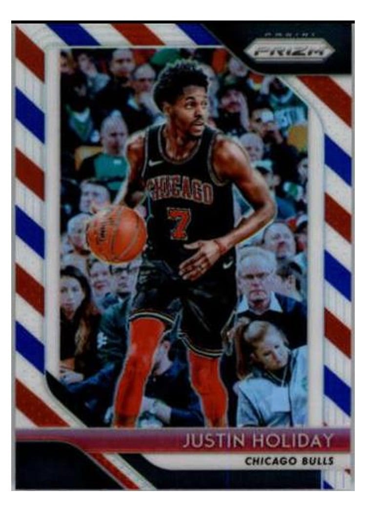 2018-19 Panini Prizm Base Set Justin Holiday #150 card