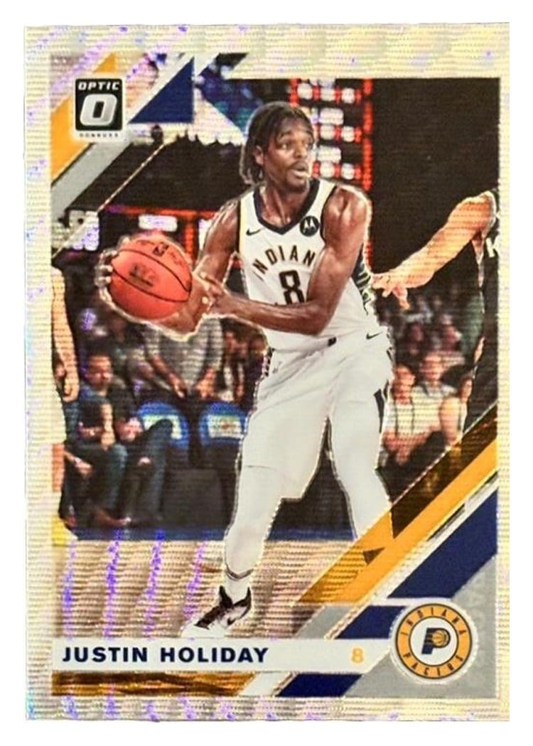 2019-20 Donruss Optic Base Set Justin Holiday #128 card