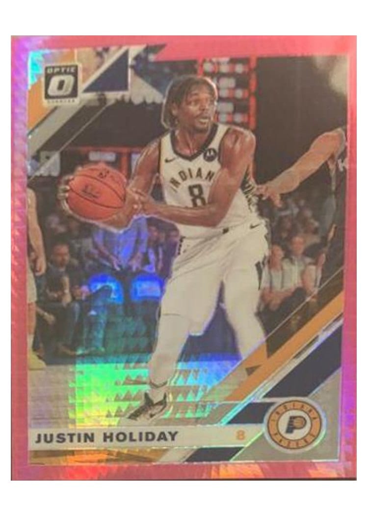 2019-20 Donruss Optic Base Set Justin Holiday Pink #128 card