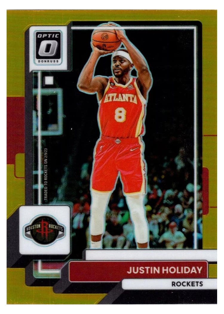 2022-23 Donruss Optic Base Set Justin Holiday #129 card