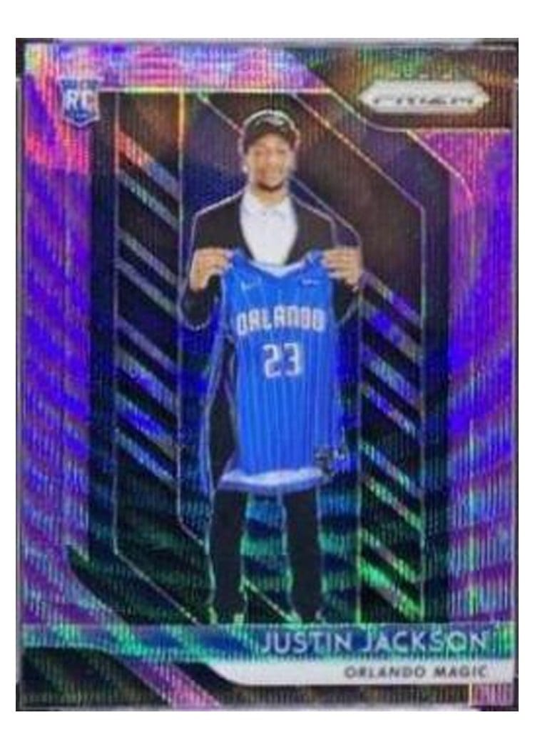 2018-19 Panini Prizm Base Set Justin Jackson #119 card