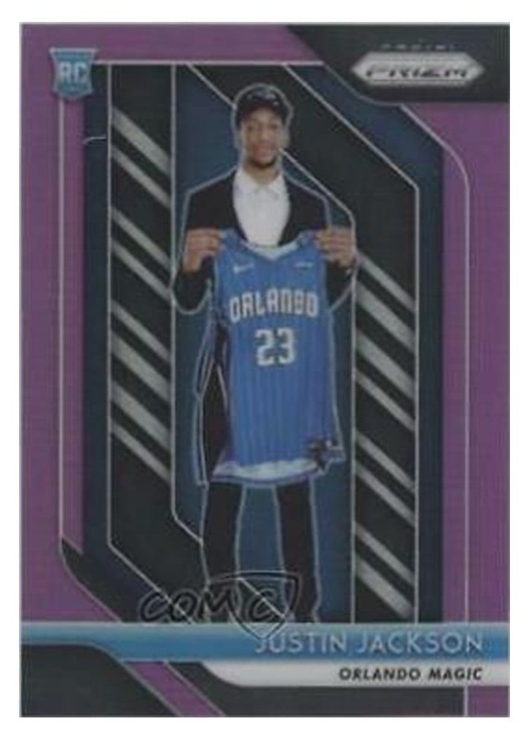 2018-19 Panini Prizm Base Set Justin Jackson #119 card