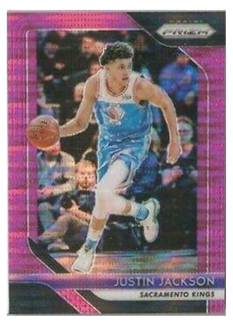 2018-19 Panini Prizm Base Set Justin Jackson #191 card