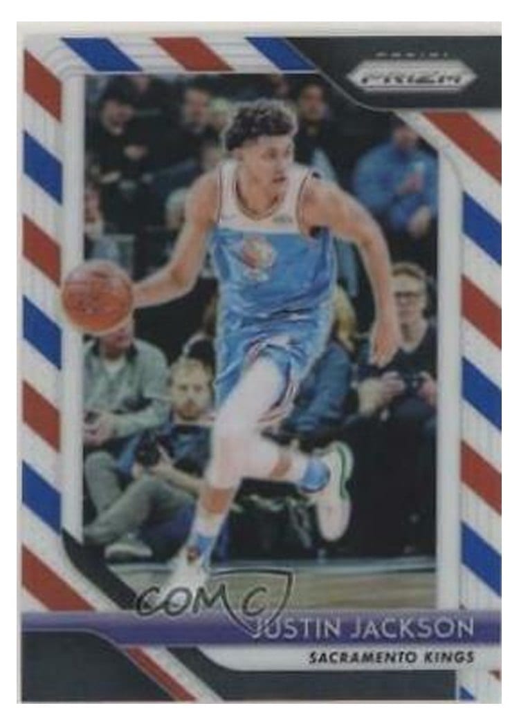 2018-19 Panini Prizm Base Set Justin Jackson #191 card