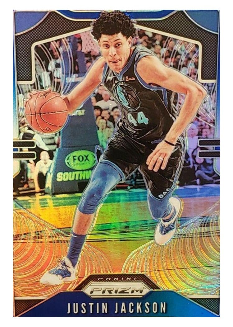 2019-20 Panini Prizm Base Set Justin Jackson #80 card