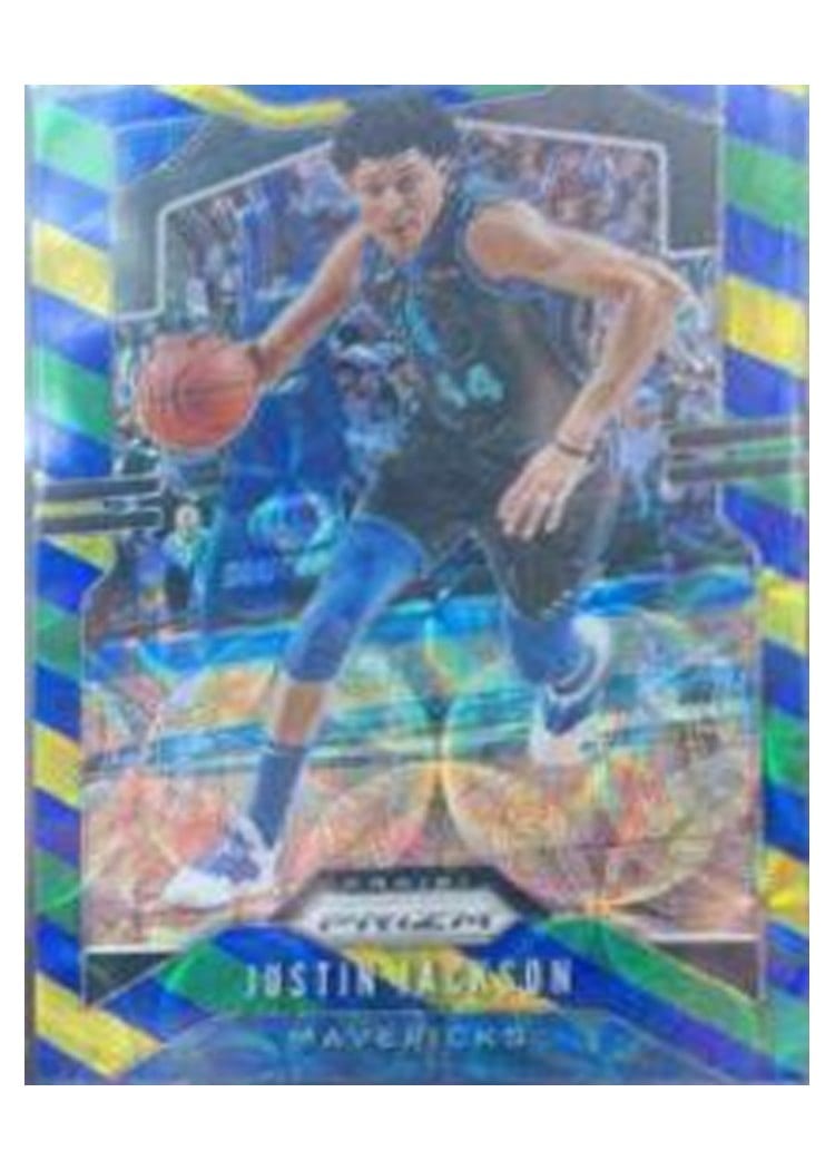 2019-20 Panini Prizm Base Set Justin Jackson #80 card