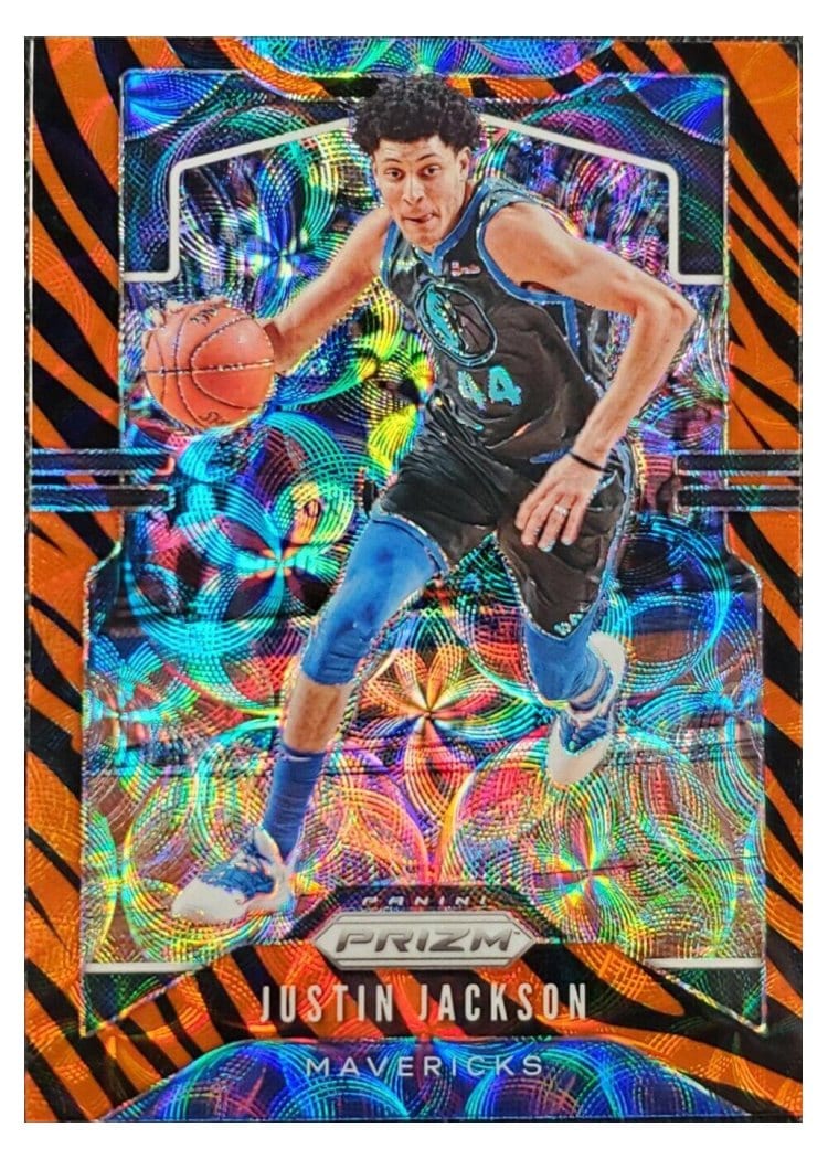 2019-20 Panini Prizm Base Set Justin Jackson #80 card