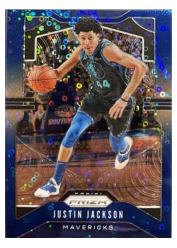 2019-20 Panini Prizm Base Set Justin Jackson #80 card