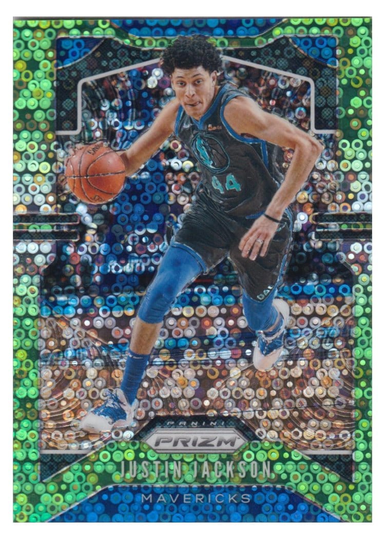 2019-20 Panini Prizm Base Set Justin Jackson #80 card