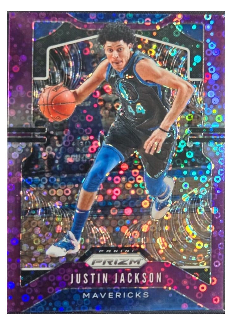 2019-20 Panini Prizm Base Set Justin Jackson #80 card