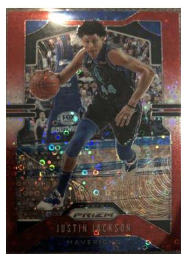 2019-20 Panini Prizm Base Set Justin Jackson #80 card