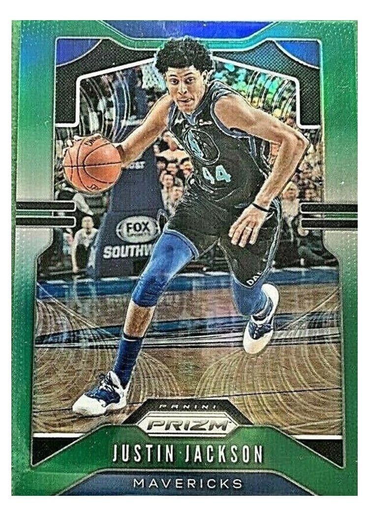 2019-20 Panini Prizm Base Set Justin Jackson #80 card