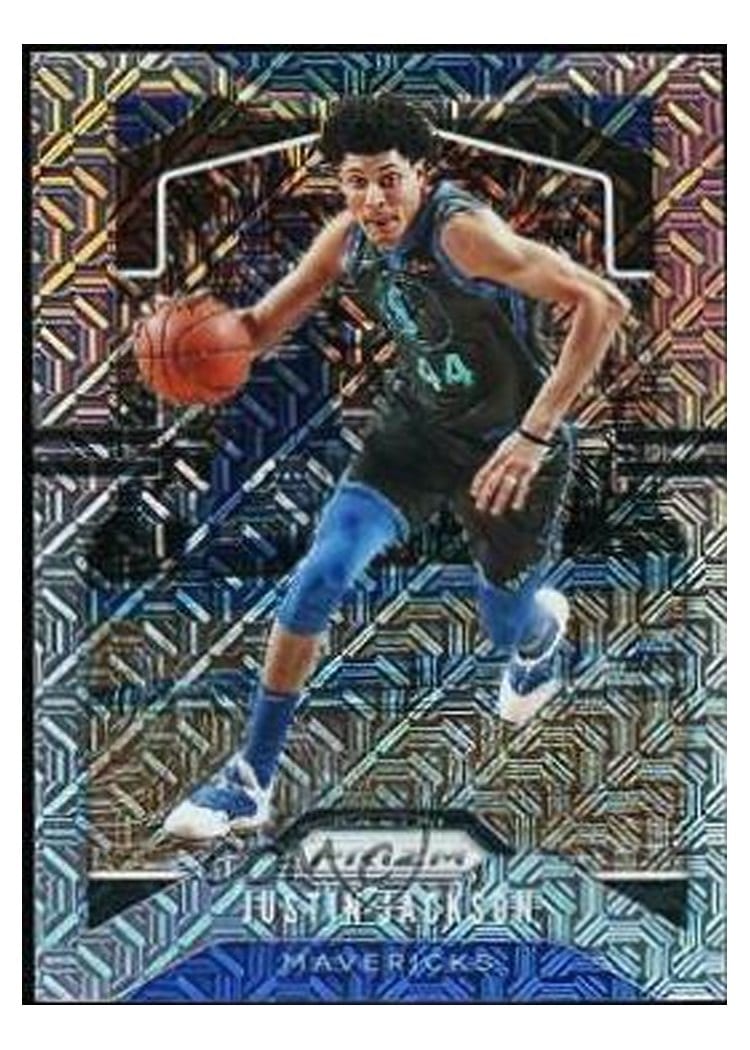 2019-20 Panini Prizm Base Set Justin Jackson #80 card