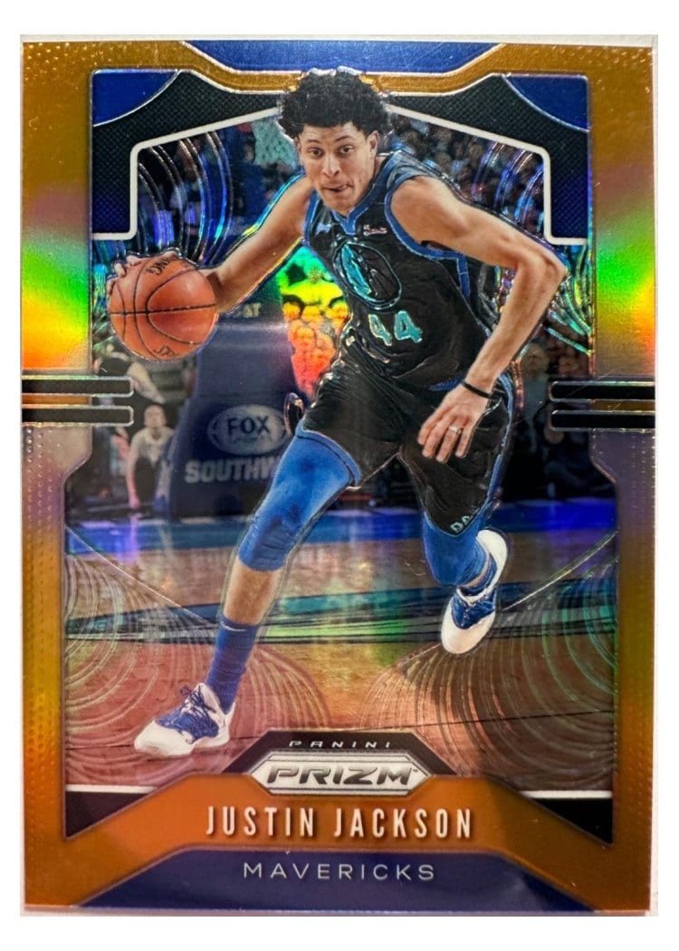 2019-20 Panini Prizm Base Set Justin Jackson #80 card