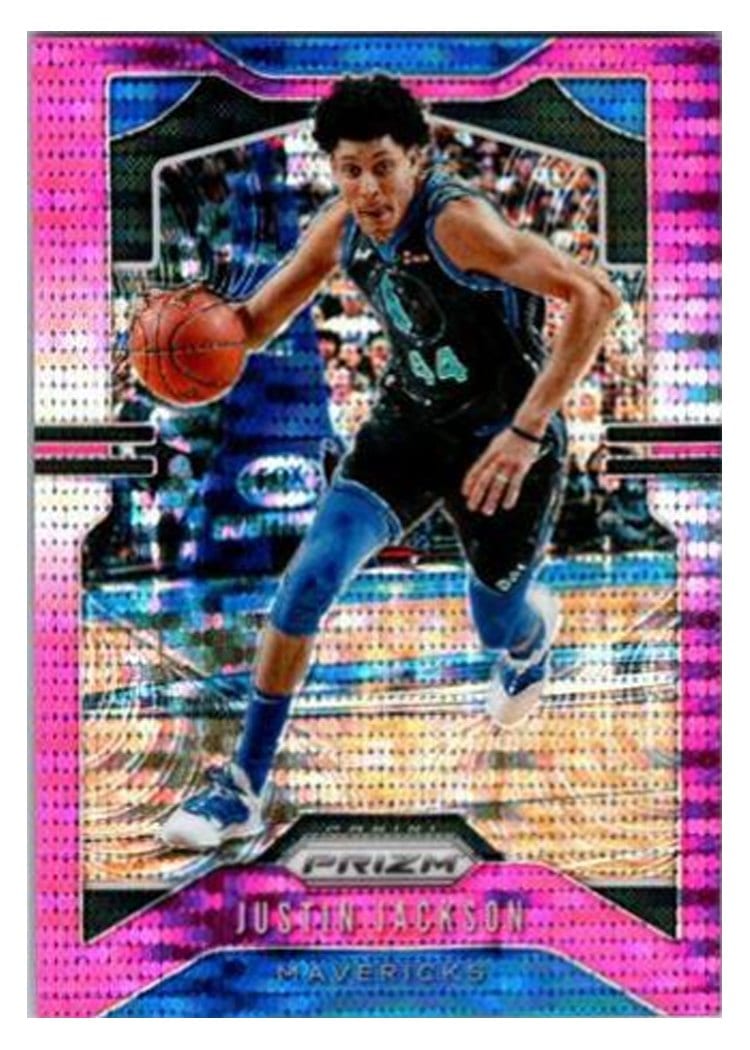 2019-20 Panini Prizm Base Set Justin Jackson #80 card