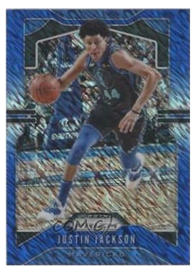2019-20 Panini Prizm Base Set Justin Jackson #80 card