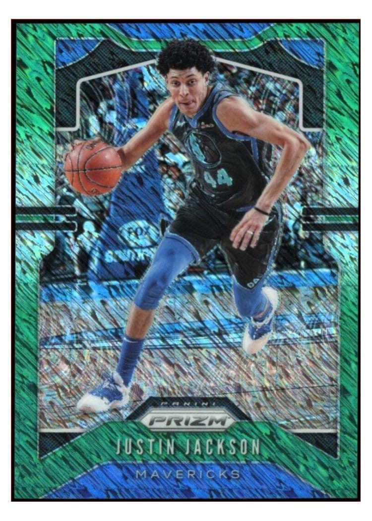 2019-20 Panini Prizm Base Set Justin Jackson #80 card