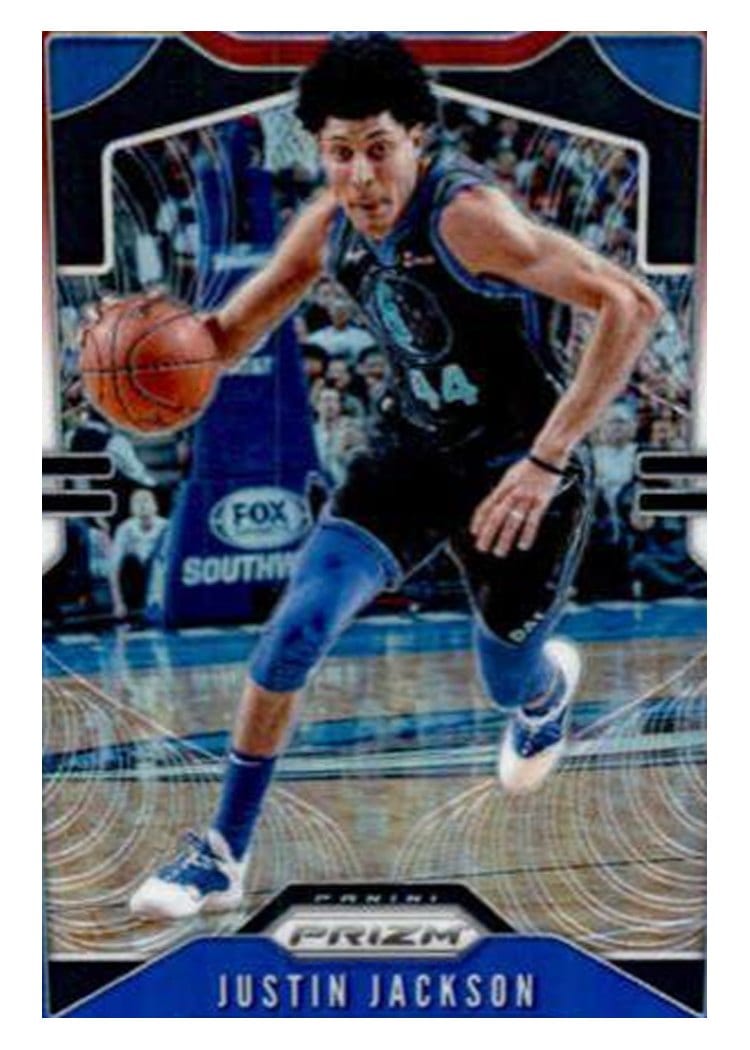 2019-20 Panini Prizm Base Set Justin Jackson #80 card