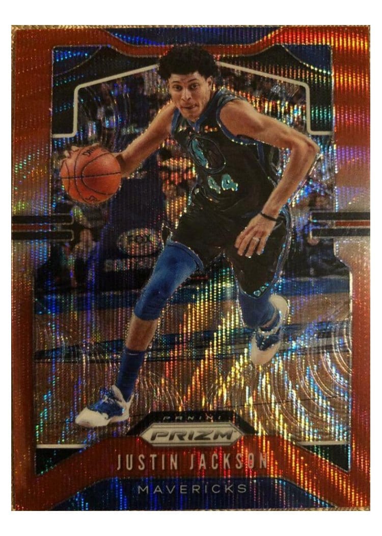 2019-20 Panini Prizm Base Set Justin Jackson #80 card