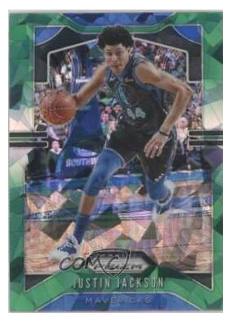 2019-20 Panini Prizm Base Set Justin Jackson #80 card
