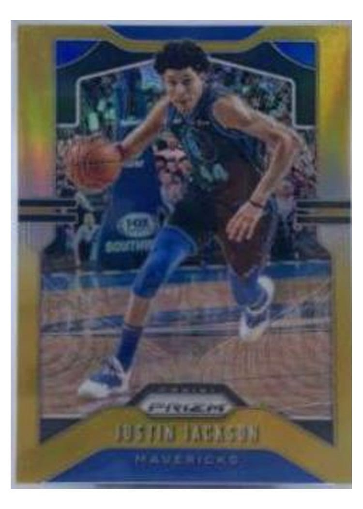 2019-20 Panini Prizm Base Set Justin Jackson #80 card