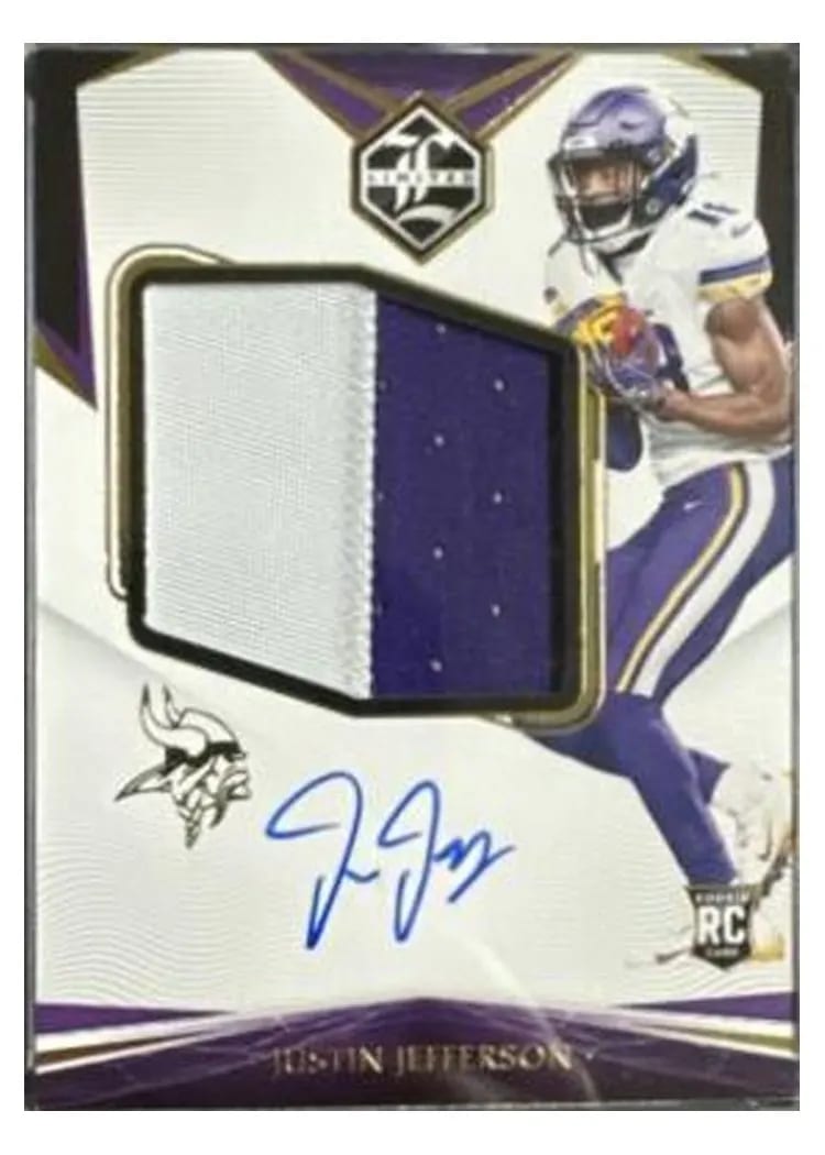 Justin Jefferson 2020 Panini Limited card
