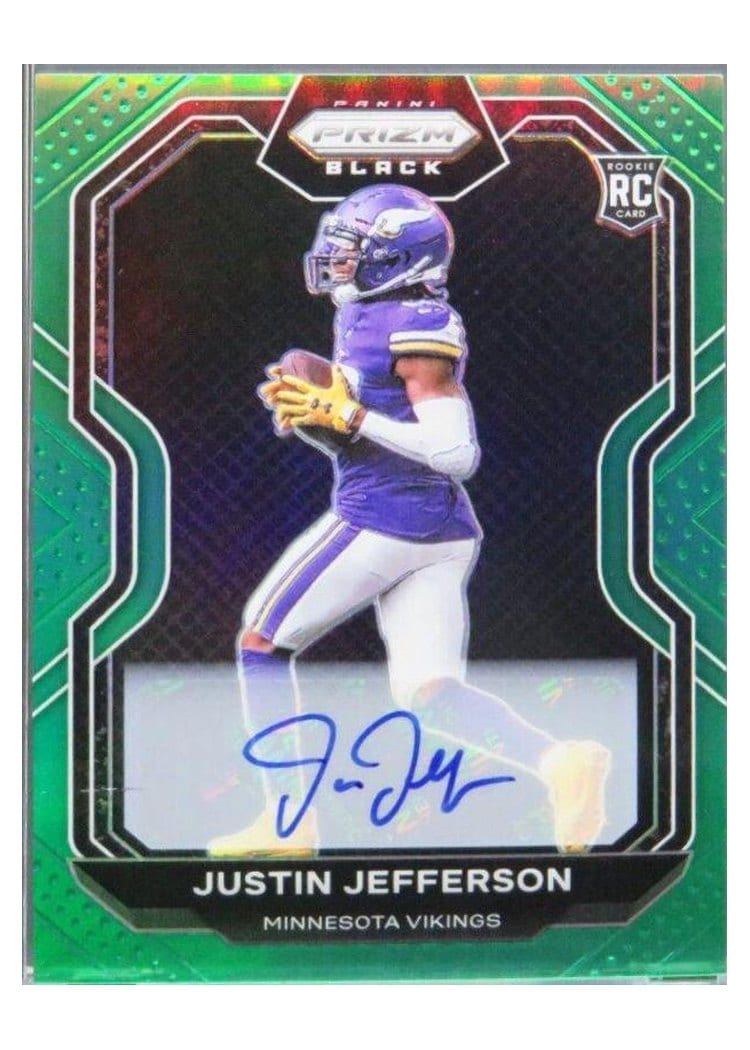 2020 Panini Prizm Justin Jefferson #398 card