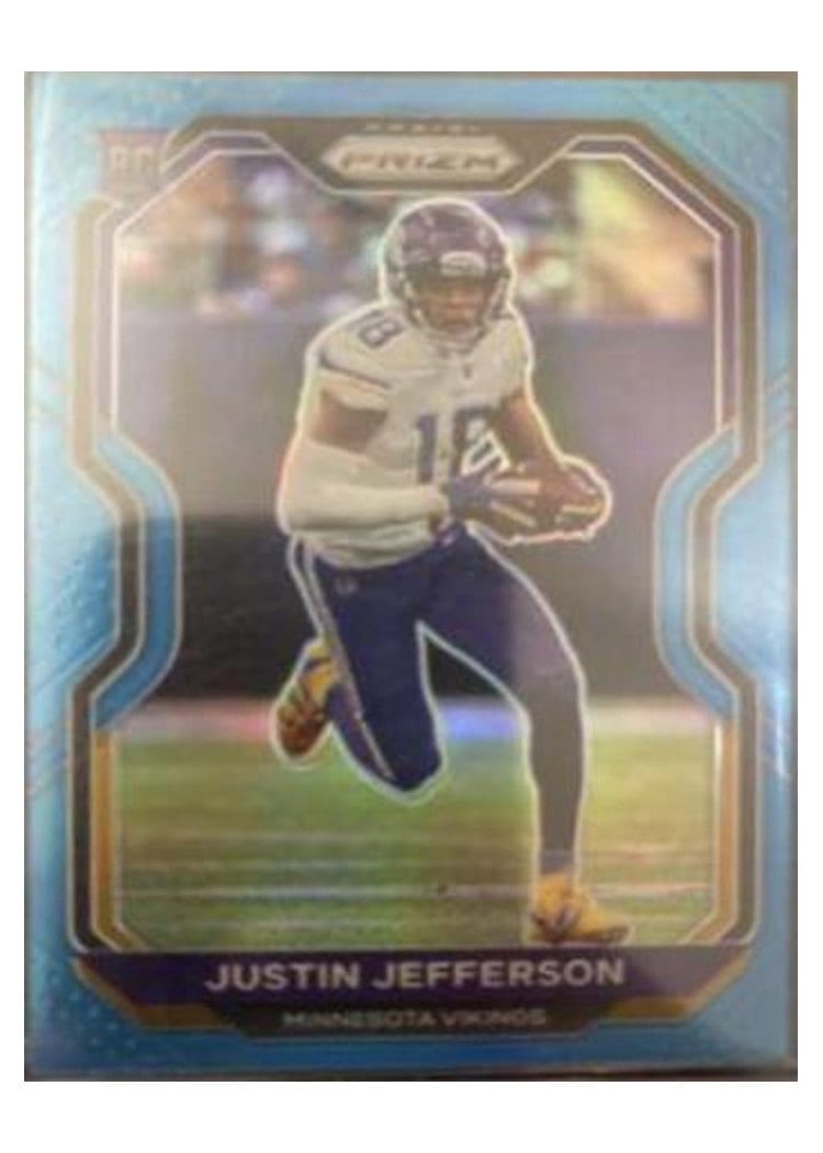 2020 Panini Prizm Justin Jefferson #398 card