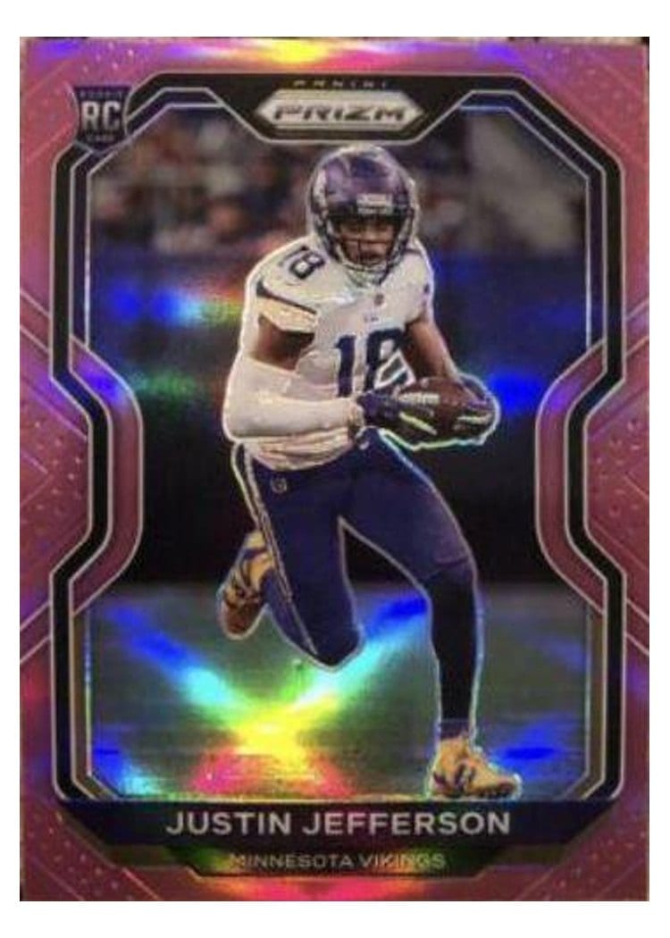 2020 Panini Prizm Justin Jefferson #398 card