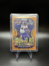 2020 Panini Prizm Justin Jefferson #398 card