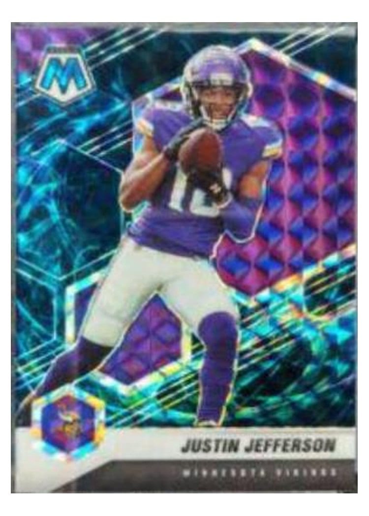 2021 Panini Mosaic Base Set Justin Jefferson #132 card