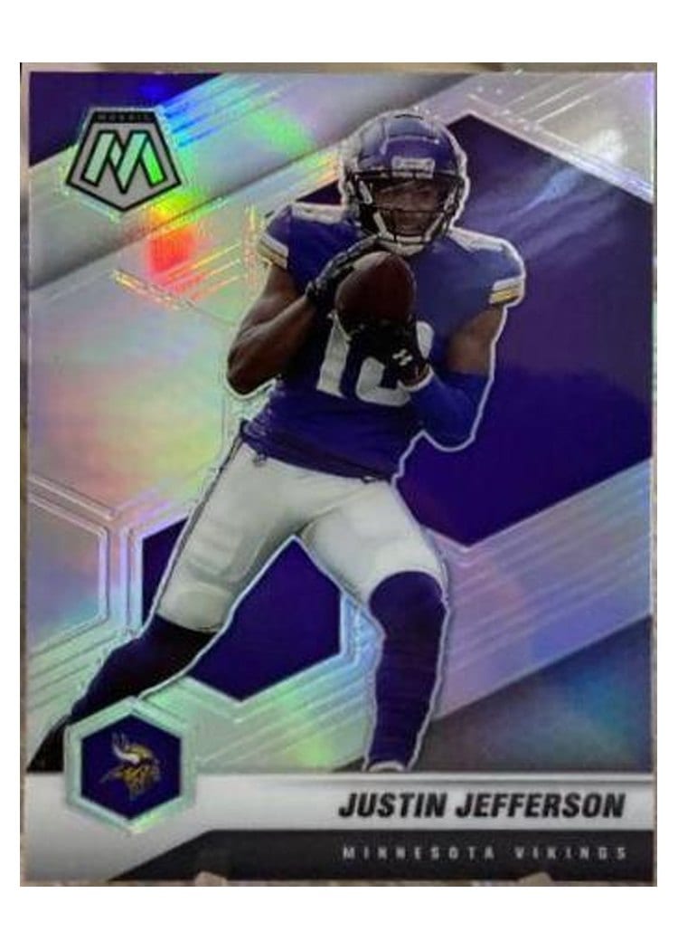 2021 Panini Mosaic Base Set Justin Jefferson #132 card