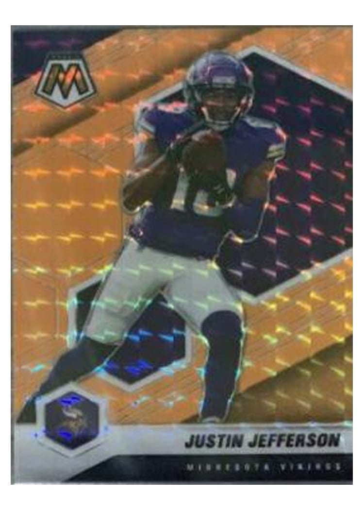 2021 Panini Mosaic Base Set Justin Jefferson #132 card