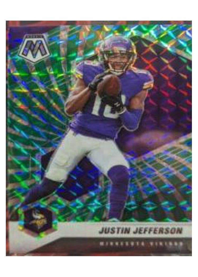 2021 Panini Mosaic Base Set Justin Jefferson #132 card