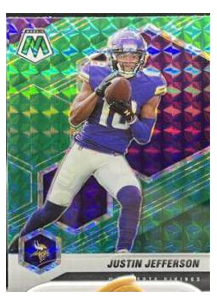 2021 Panini Mosaic Base Set Justin Jefferson #132 card