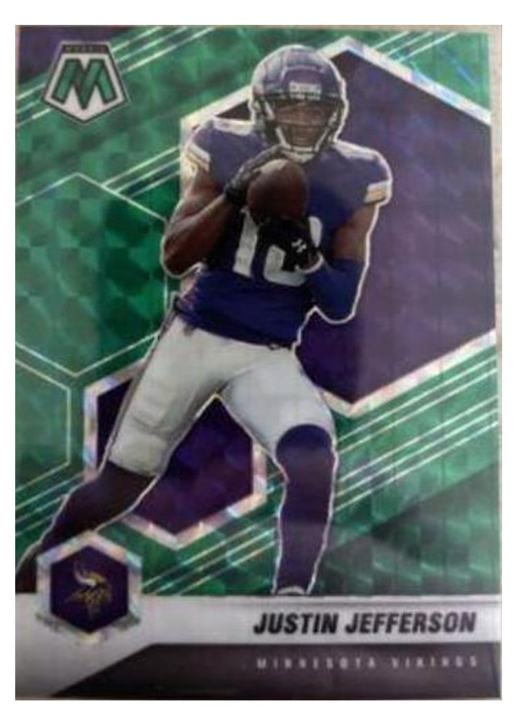 2021 Panini Mosaic Base Set Justin Jefferson #132 card