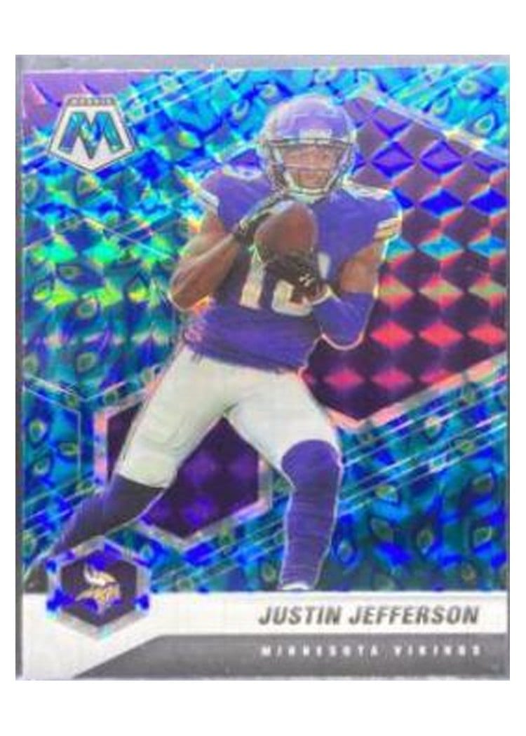 2021 Panini Mosaic Base Set Justin Jefferson #132 card