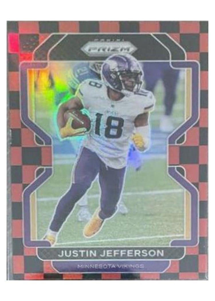 2021 Panini Prizm Base Set Justin Jefferson #125 card