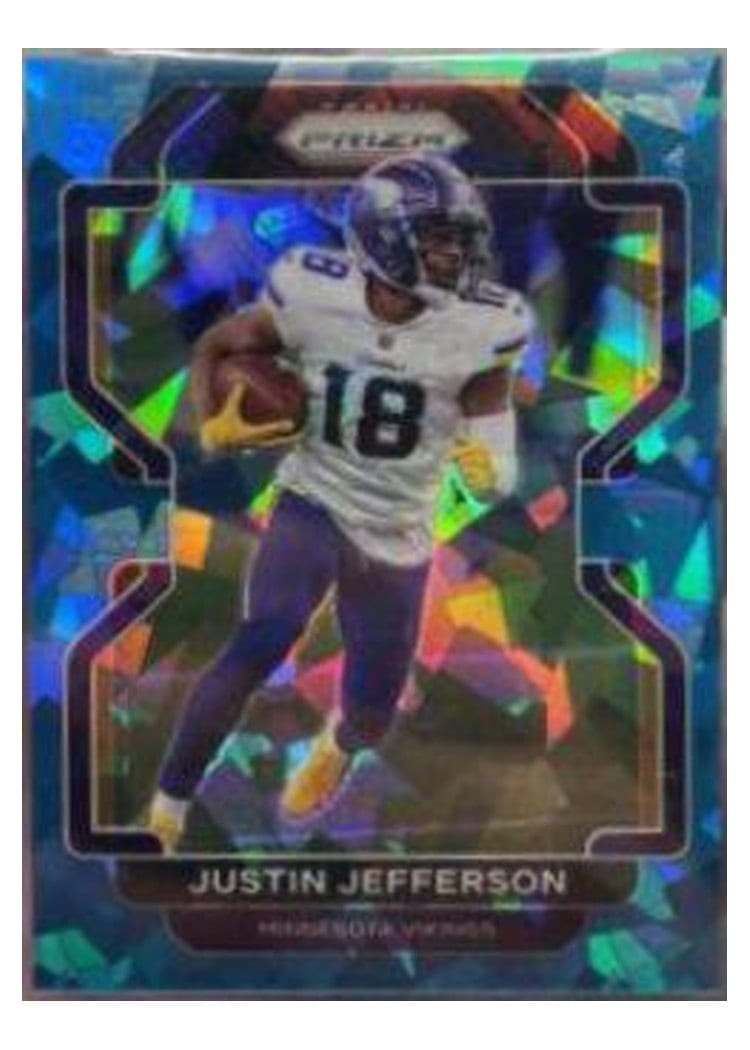 2021 Panini Prizm Base Set Justin Jefferson #125 card