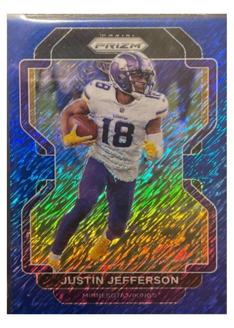 2021 Panini Prizm Base Set Justin Jefferson #125 card
