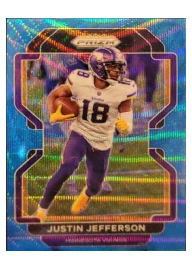 2021 Panini Prizm Base Set Justin Jefferson #125 card