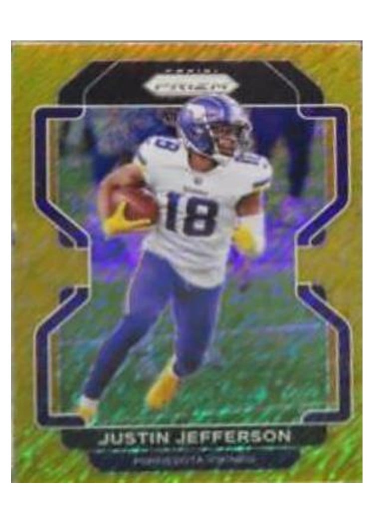 2021 Panini Prizm Base Set Justin Jefferson #125 card