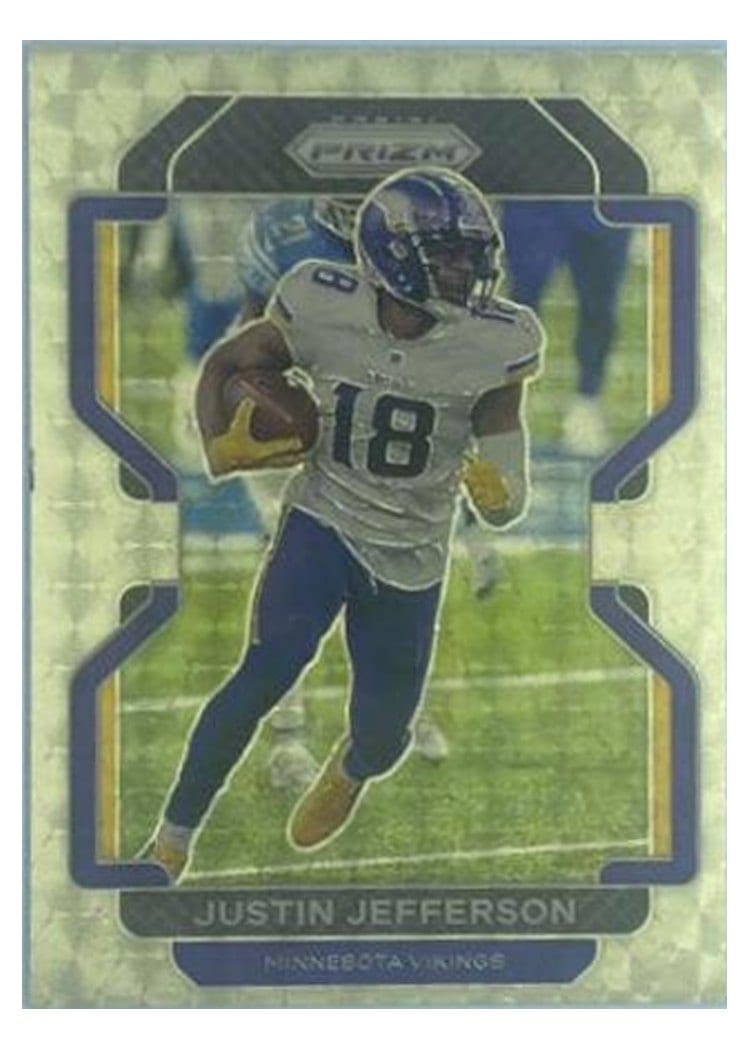 2021 Panini Prizm Base Set Justin Jefferson #125 card